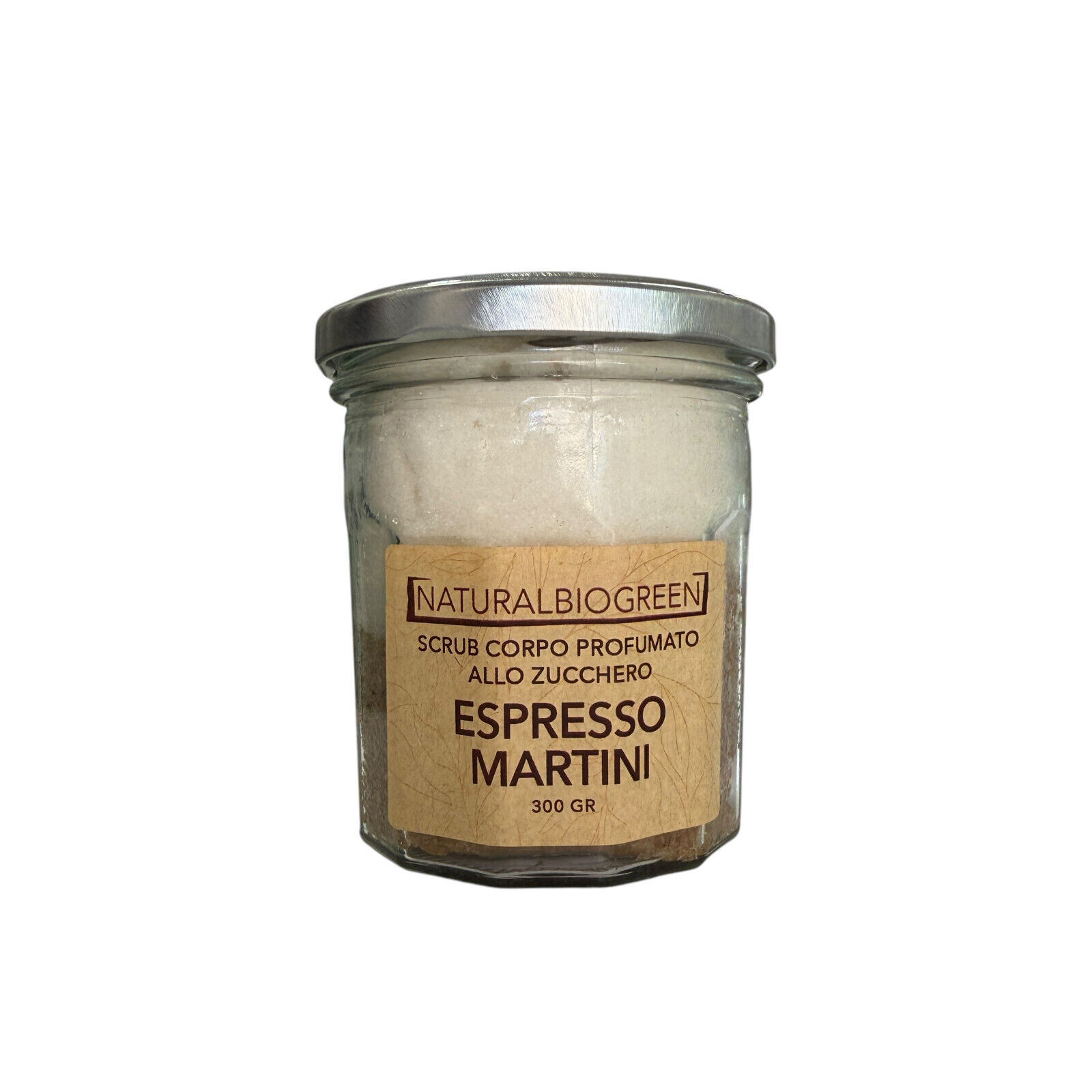Naturalbiogreen Scrub Corpo Profumato Espresso Martini Vegan 300 gr