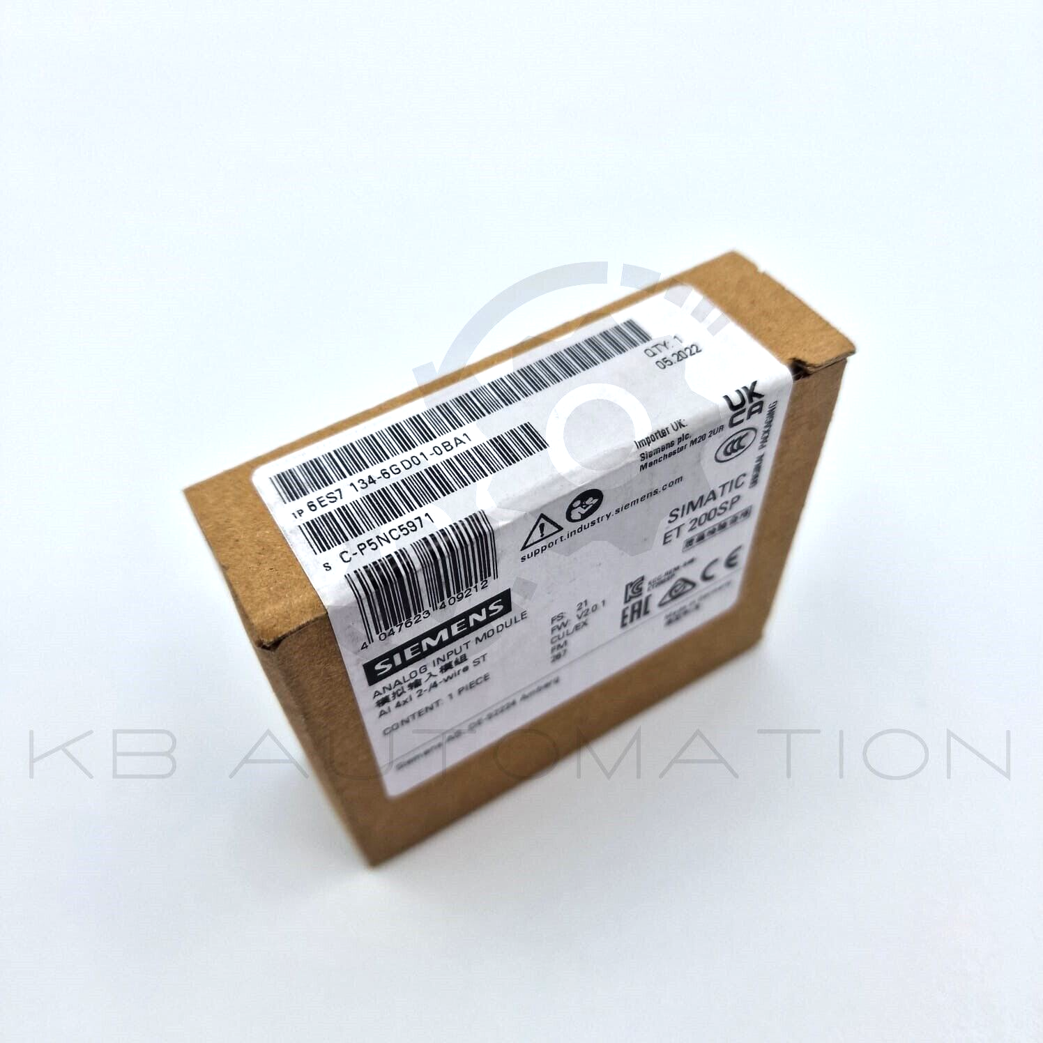 Siemens 6ES7134-6GD01-0BA1 Ingresso analogico Simatic ET 200SP, AI 4x I 2-/4 ...