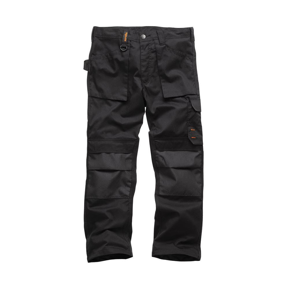 Scruffs - Pantaloni da lavoro Neri