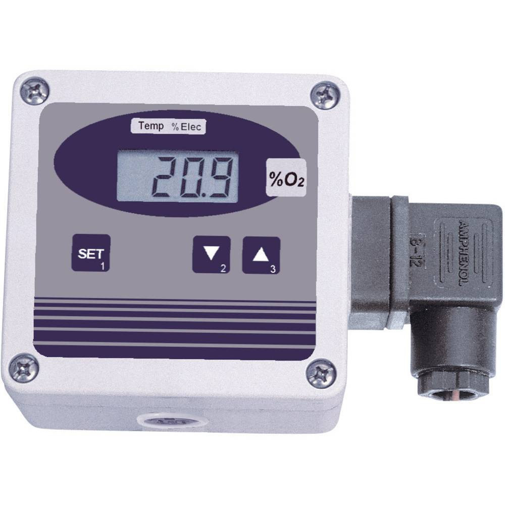 Greisinger Oxy 3690 Misuratore di ossigeno 0 - 100 % Sensore esterno,