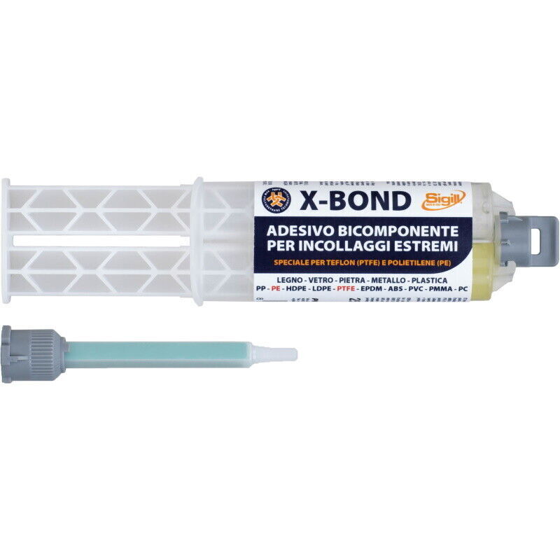 COLLA X BOND INCOLLAGGI ESTREMI A SIRINGA 25ML (TEFLON E POLITILENE)