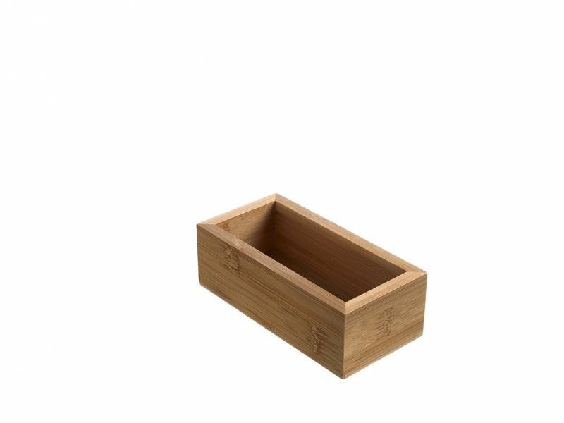 Contenitore Buffet Asia in Bamboo 7,7x15,3x5h cm Leone | Portabustine