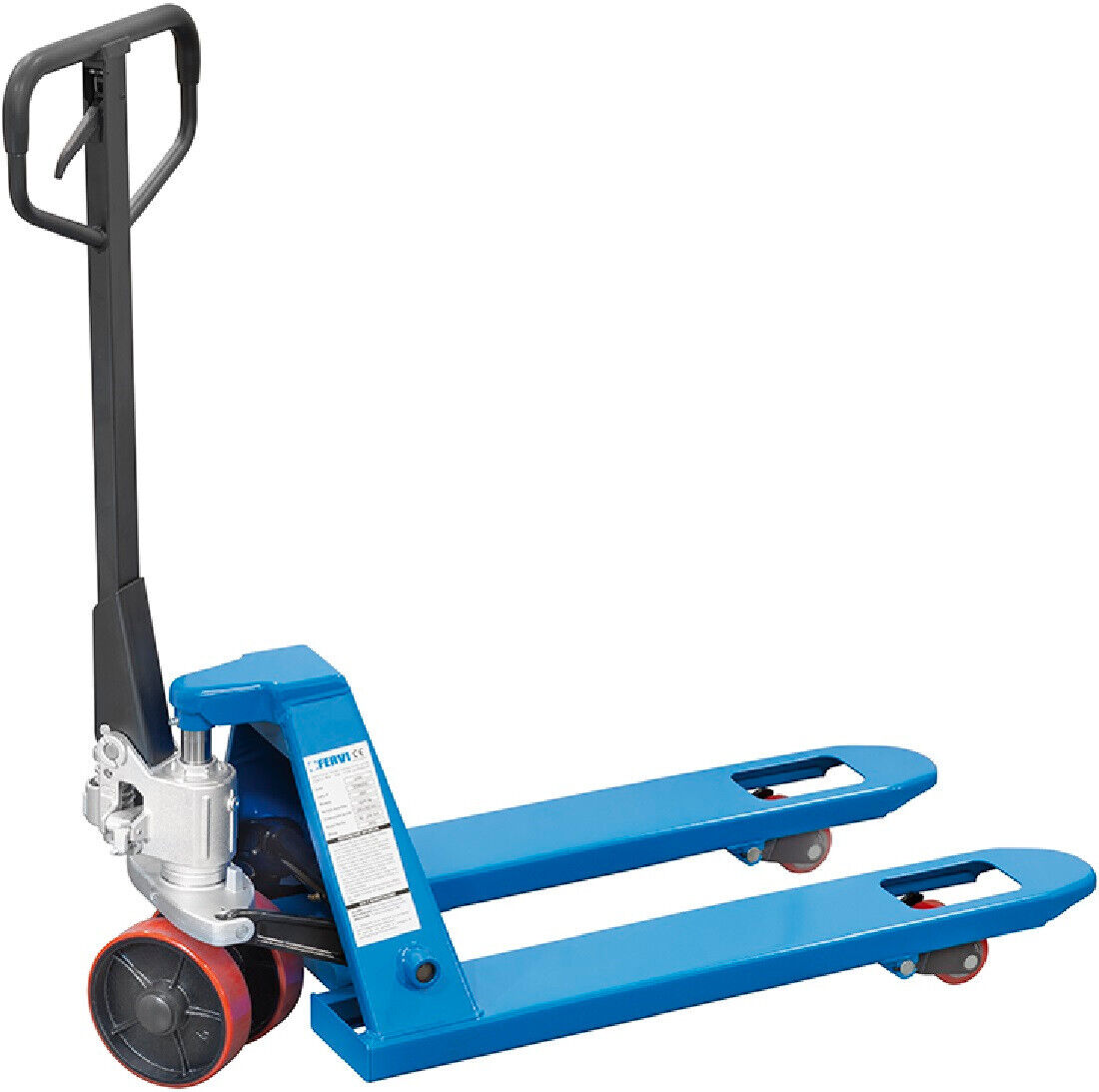 TRANSPALLET MANUALE PORTATA 2500 KG FORCHE CORTE FERVI 0064