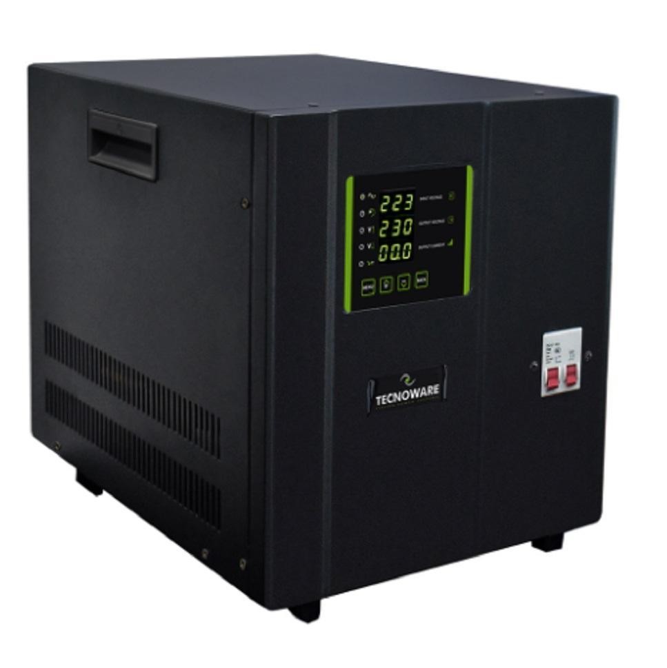 TECNOWARE STABILIZZATORE MONOFASE 10KVA SERVOASSISTITO A CONTROLLO ELETTRONICO C