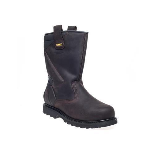 DEWALT Classic Rigger Safety Boots Marroni UK 10 EUR 45 DEWRIGGER10
