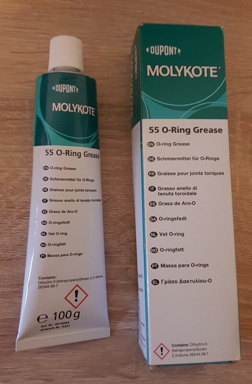 Tubo da 100 g Molykote 55 O-Ring Grease grasso lubrificante a base di...