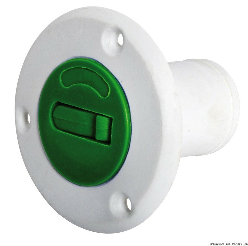 Tappo nylon Fuel verde 38 mm ( 20.669.04 )