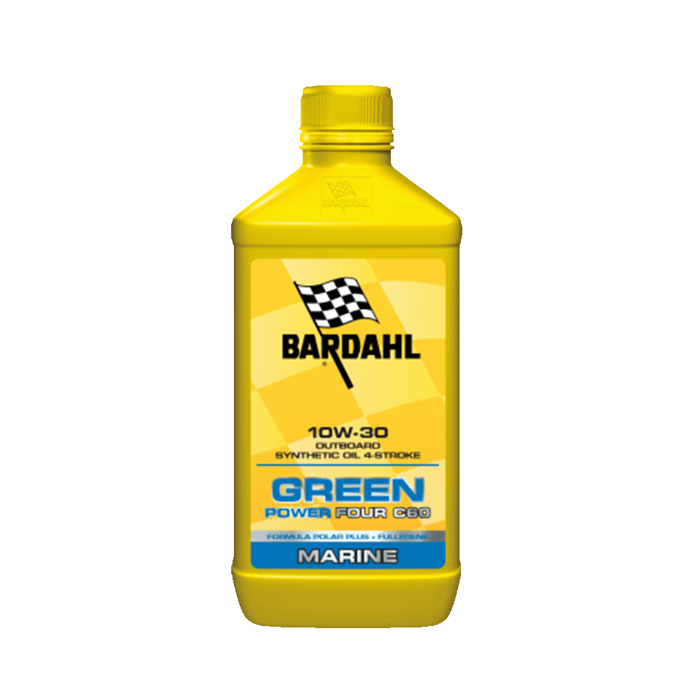 BARDAHL GREEN POWER FOUR C60 10W30 OLIO MOTORE FUORIBORDO 4T 1 LT