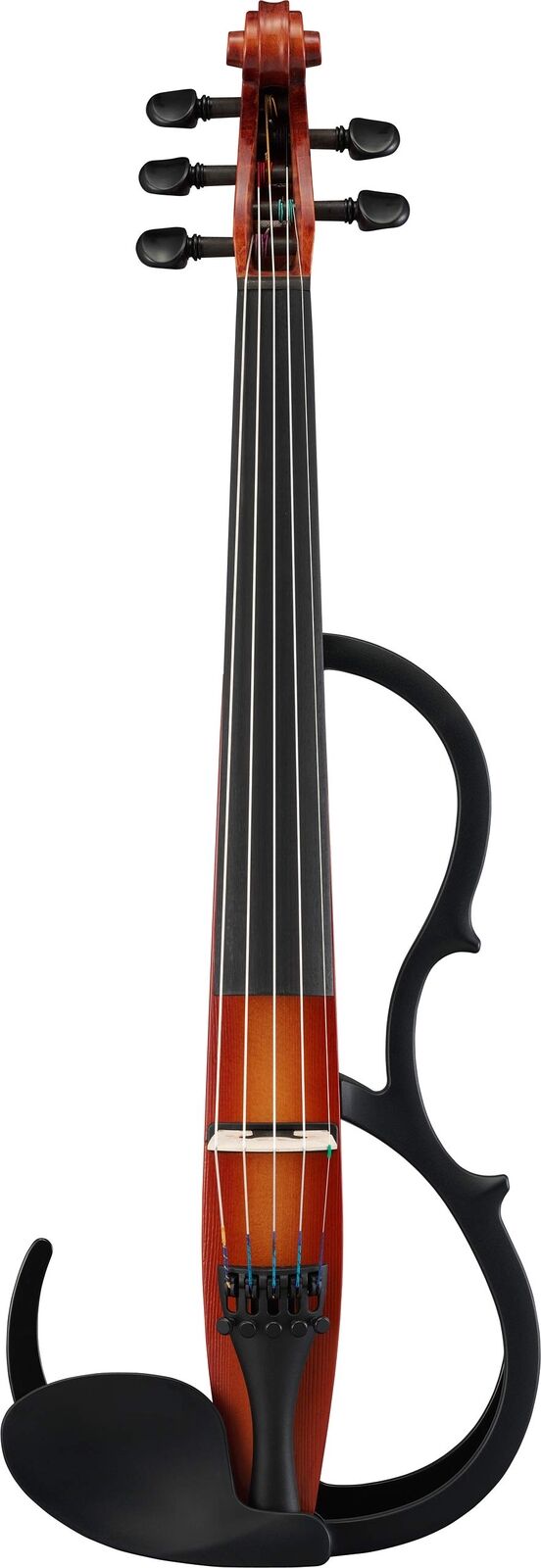 Yamaha SV255BR Silenzioso Elettrico 5 Stringa Violino Brown & Nero 600x206x122mm