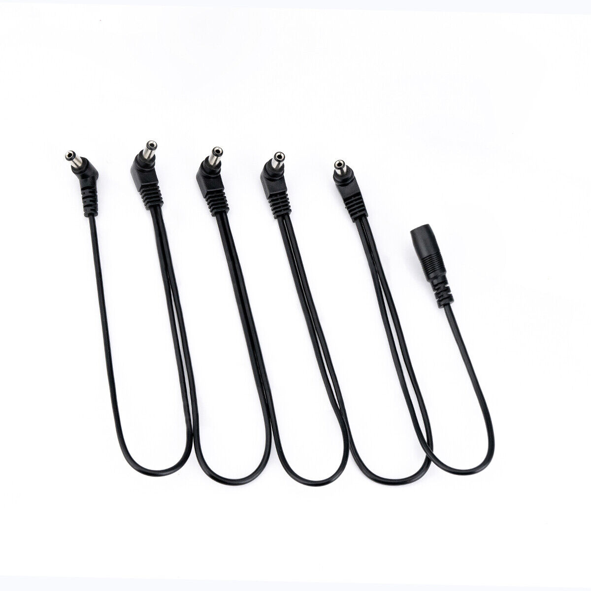 Musiclily Pro 9V Power Jack Splitter Adapter 5 Way Cable For Guitar Effect Pedal
