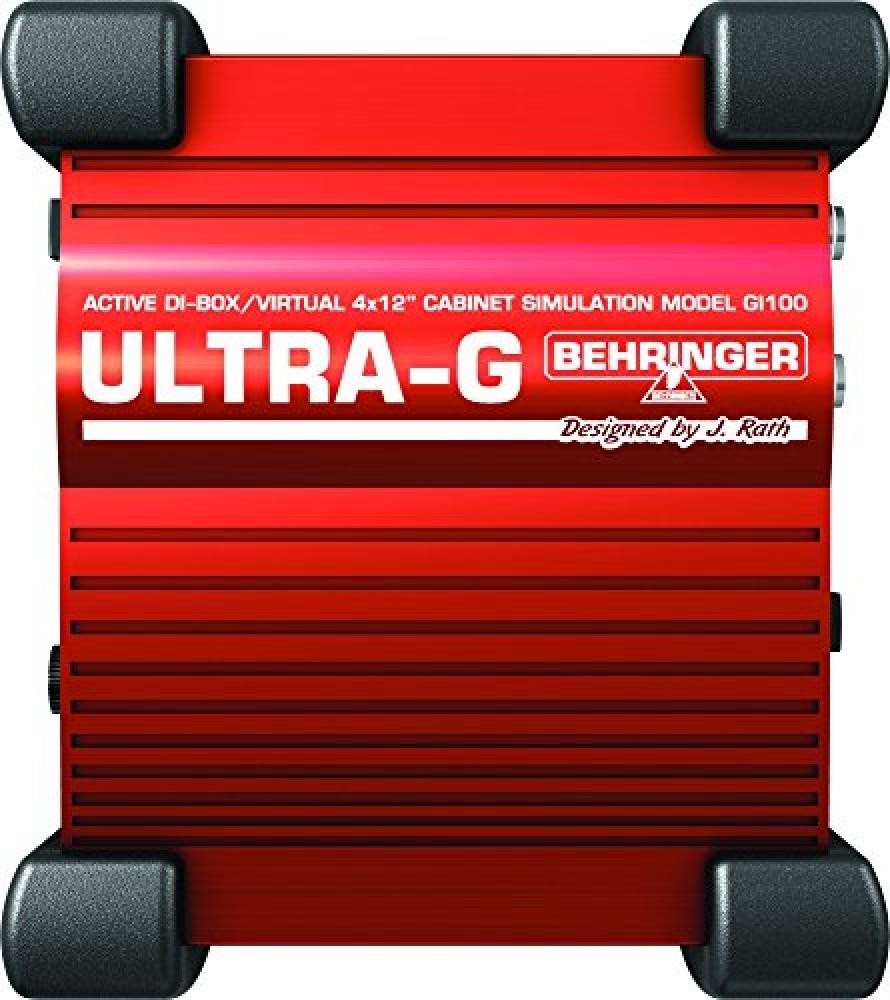 Behringer GI100 Ultra-G Di-Box Attiva con Simulatore Cabinet 4x12" - NUOVO