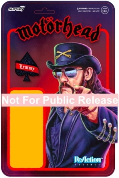 Gadget - Motorhead: Super7 - Reaction Figures - Lemmy (Modern Cowboy) Super7