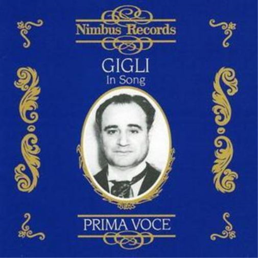 Beniamino Gigli Beniamino Gigli in Song (CD) Album