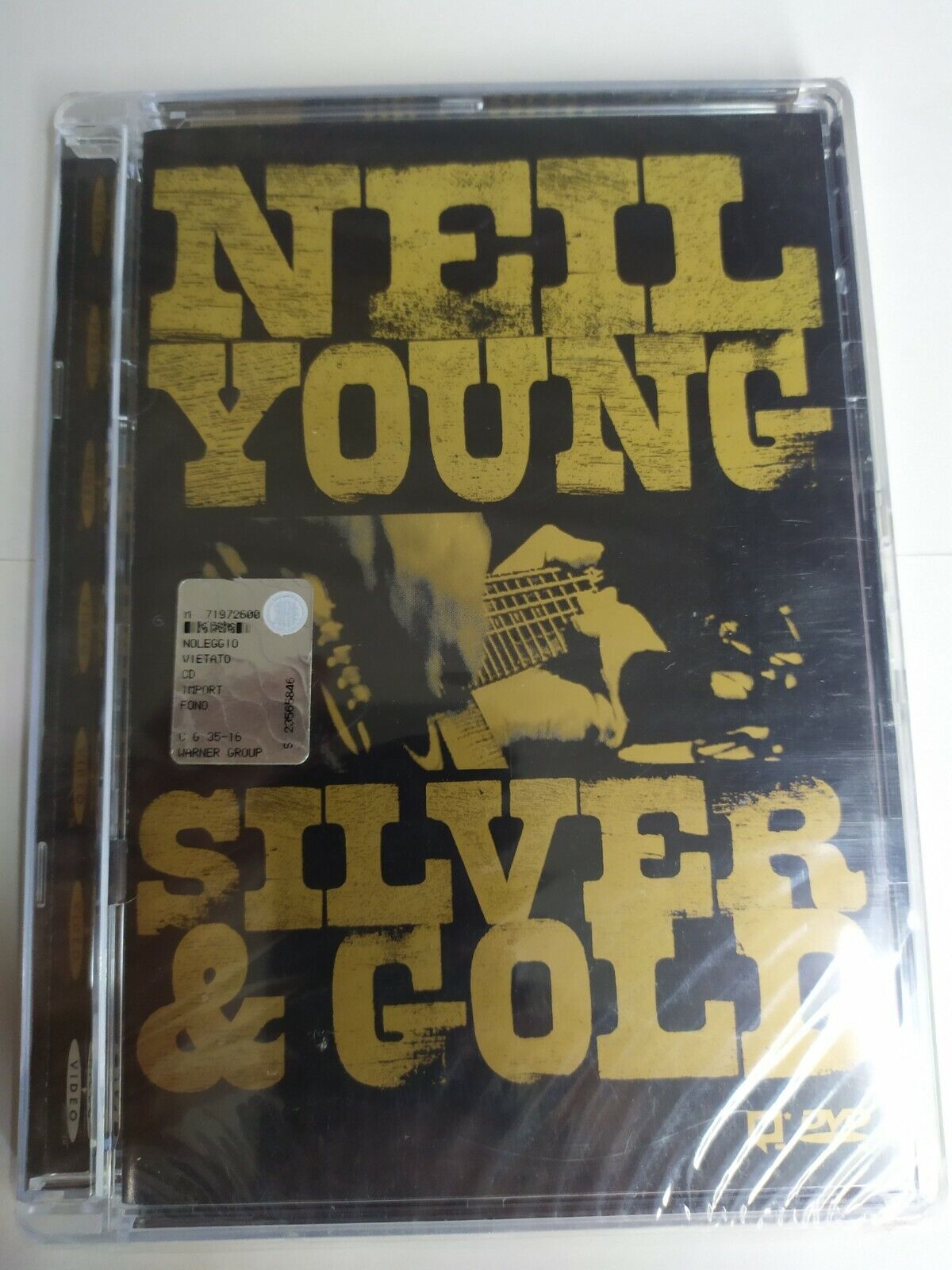 NEIL YOUNG "SILVER AND GOLD" DVD NEW