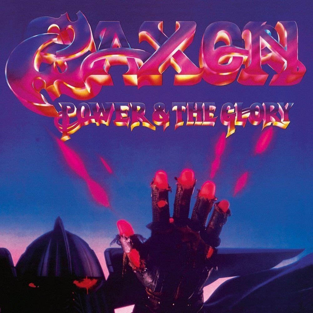 SAXON - POWER AND THE GLORY - LP REISSUE SWIRL VINYL NEW SEALED 2018