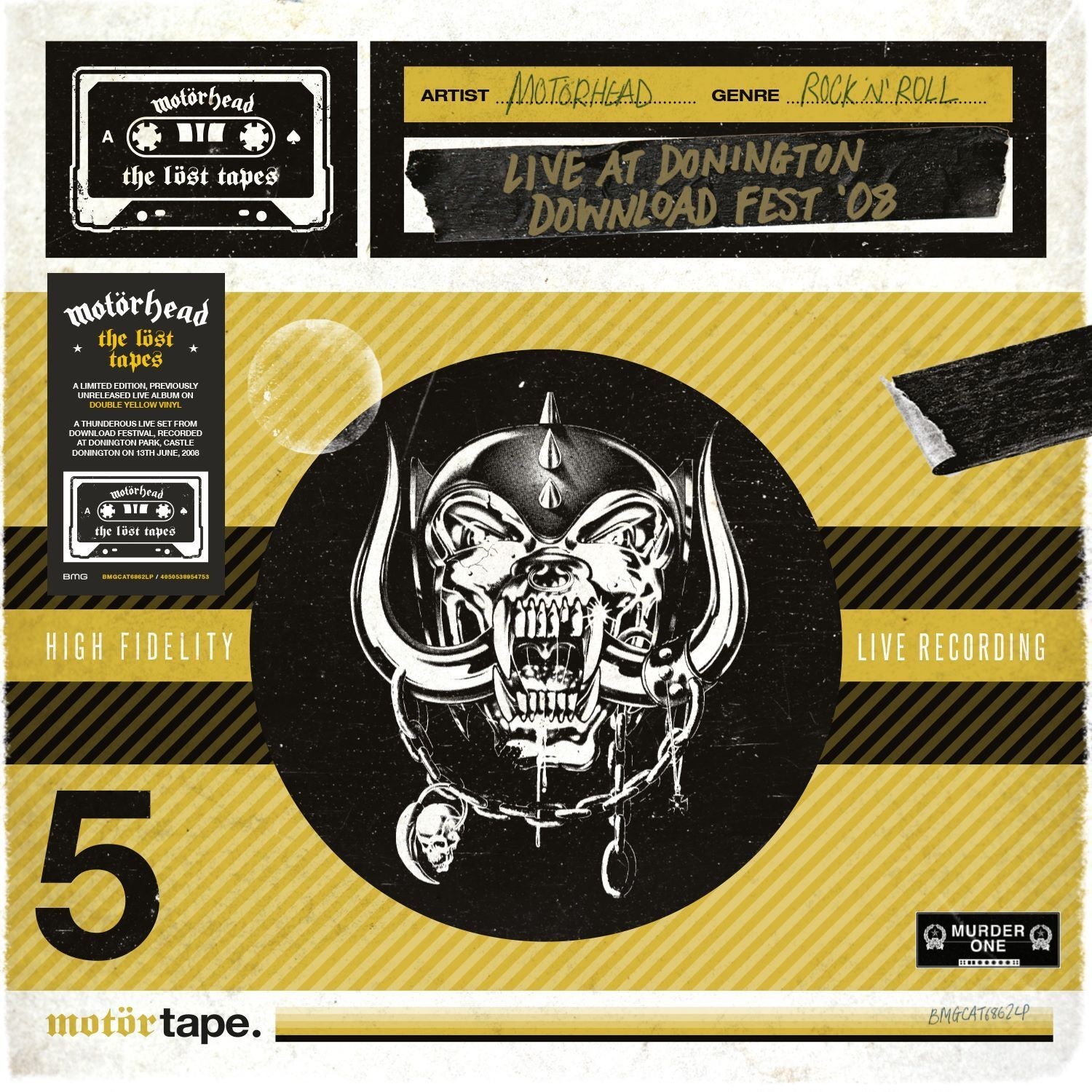 Motörhead The Löst Tapes Vol. 5: Live at Donington Download Fest '08 (Vinyl LP)
