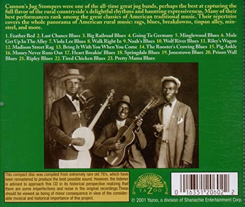 The Best of Cannon's Jug Stompers by Cannon's Jug Stomp
