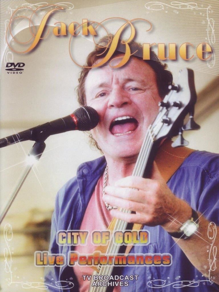Music Dvd Jack Bruce - City Of Gold