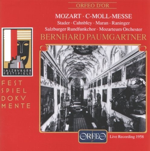 Stader/Maran/Paumgartner/Mos/+ Mass in C Minor (Stader, Cahnbley, Maran) (CD)