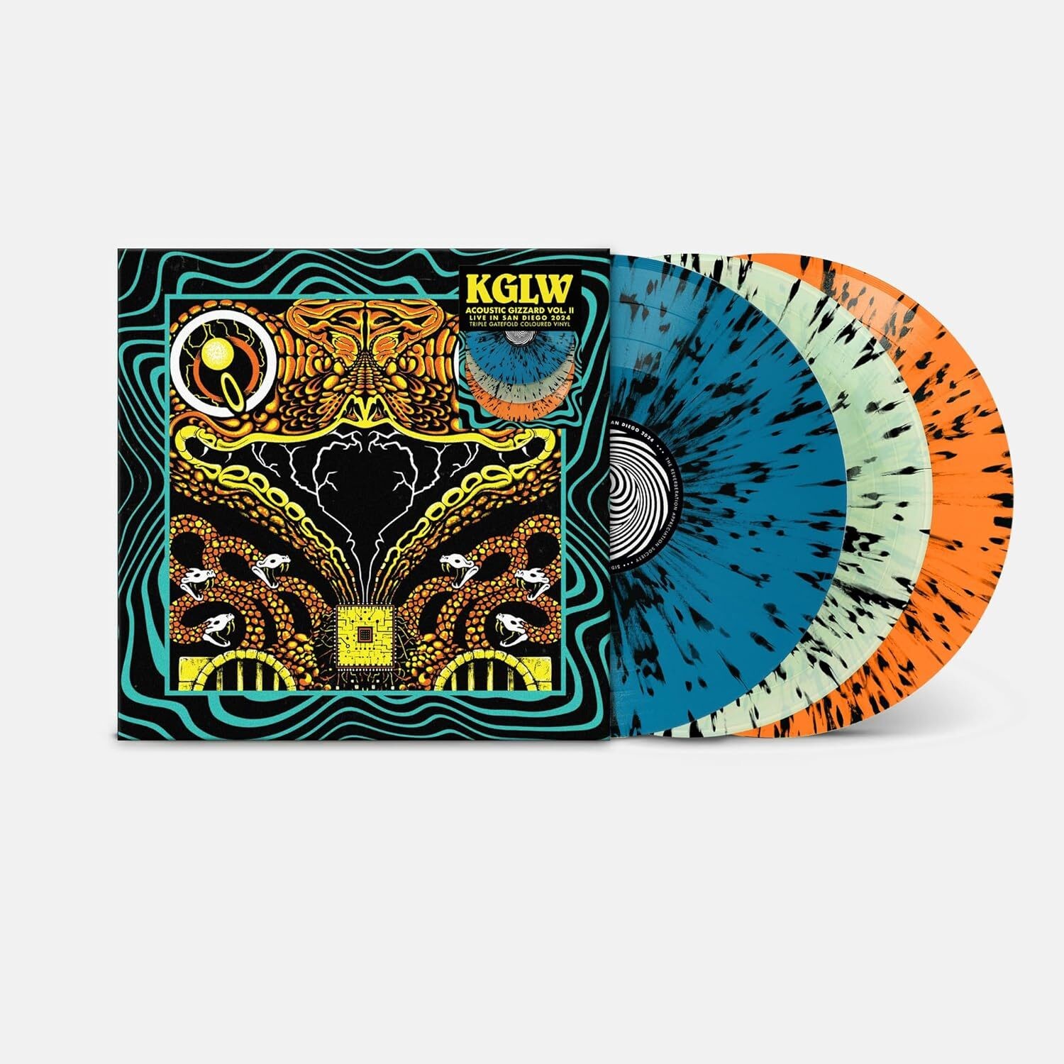 King Gizzard &  Acoustic Gizzard Vol. II: Live  (Vinyl LP) (PRESALE 18/04/2025)