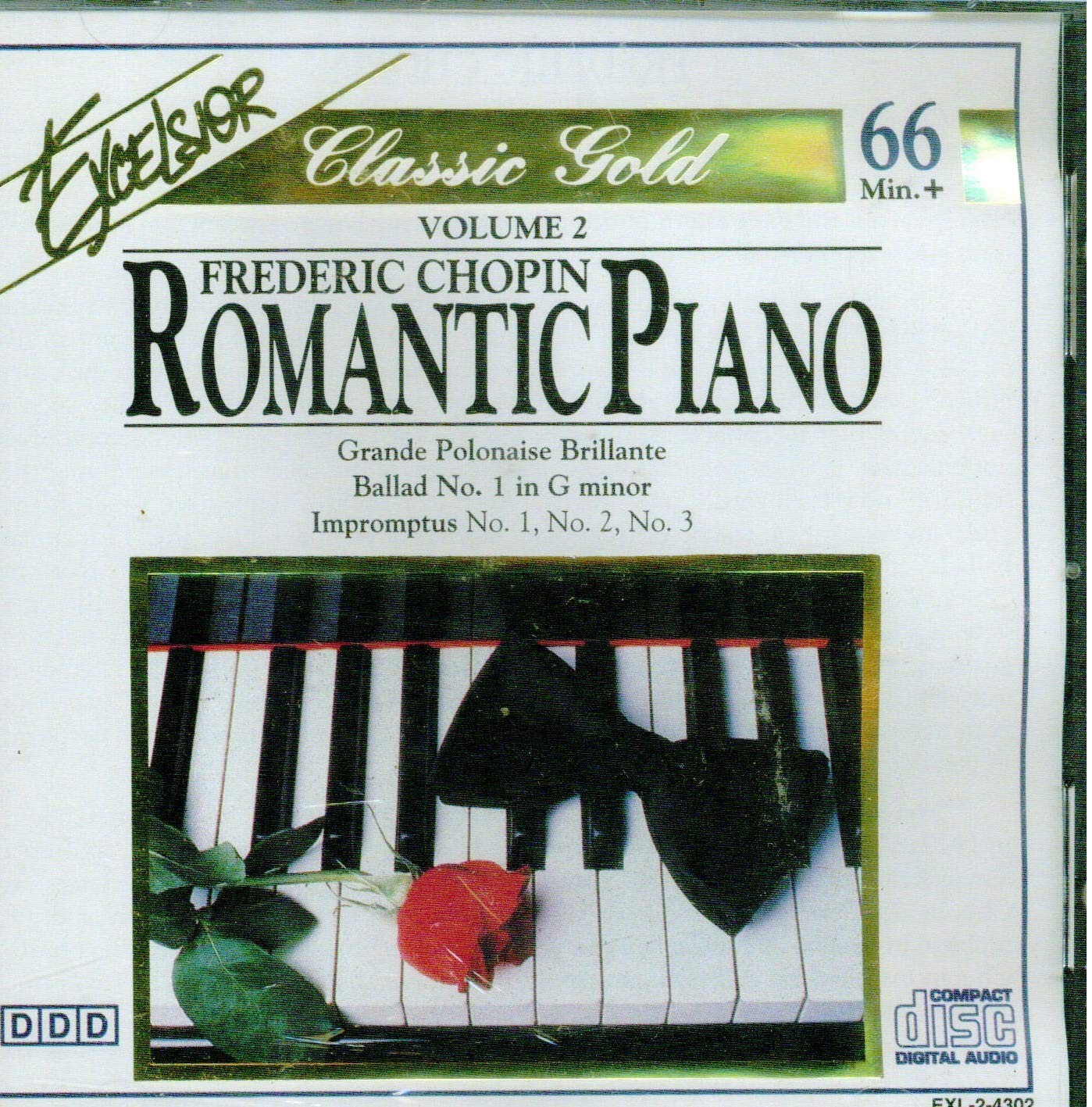 fredric chopin - romantic piano volume 2 CD NUOVO