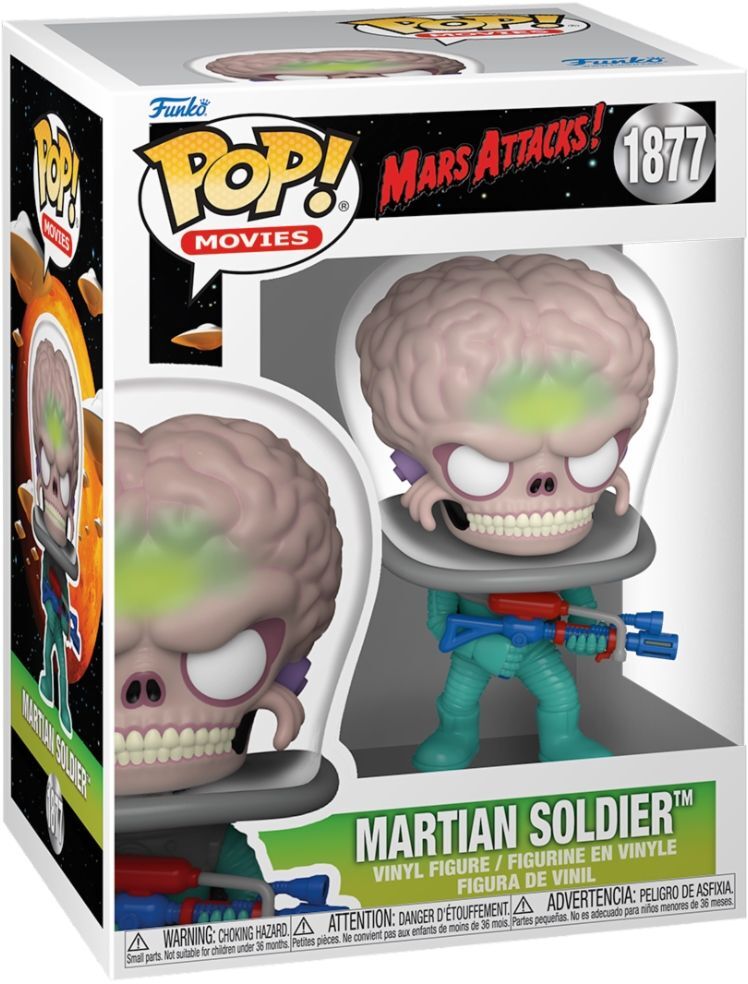Gadget - Mars Attacks: Funko Pop! Movies - Alien Soldier Funko