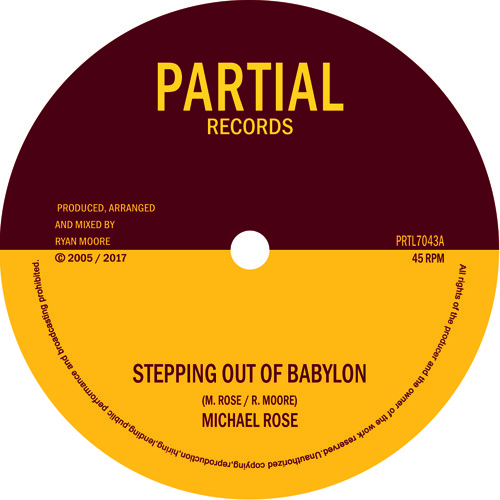 Michael Rose & Twilight Circus Stepping Out of Babylon (Vinyl LP) 7" Single