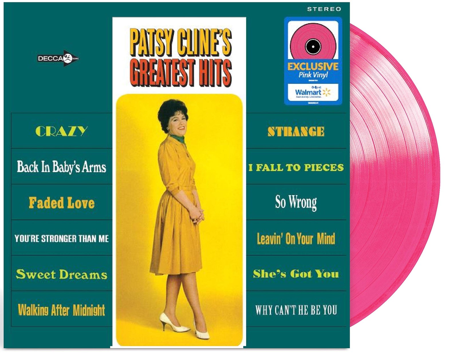 Patsy Cline 12 Greatest Hits Walmart Exclusive (Vinyl LP)