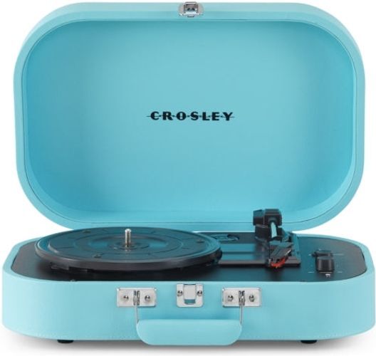 Audio & Hi-Fi Crosley: Discovery Portable Turntable (Turquoise) (Turntable / Gir