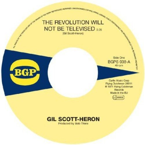 Gil Scott-Heron The Revolution Will Not Be Televised / Home Is Where  (Vinyl LP)