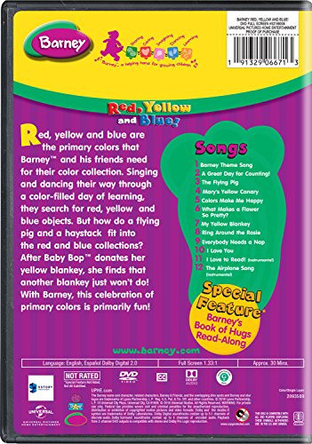 Barney: Red, Yellow, and Blue!