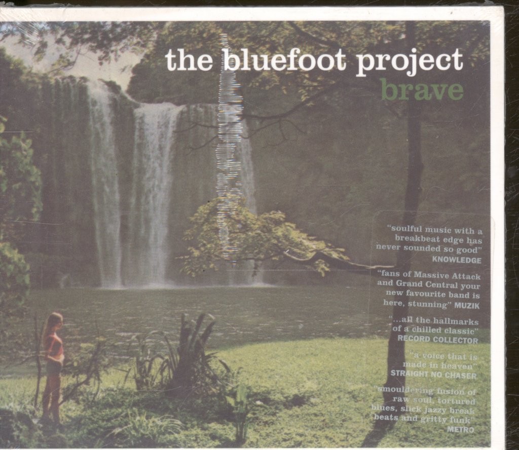 Bluefoot Project Brave CD UK Chocolate Fireguard 2003 In Tri-Fold Digipak. Ha