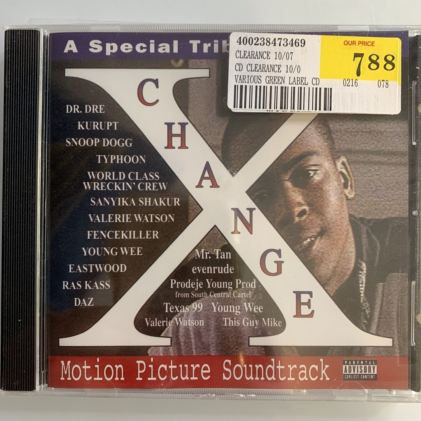 Profumo Uomo Xchange Motion Picture Soundtrack CD Nuovo Sigillato
