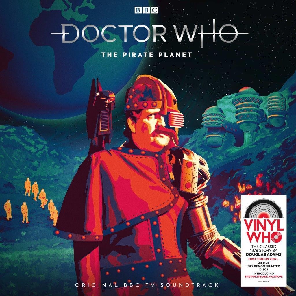 Doctor Who: The Pirate Planet (Vinyl LP) 12" Album Coloured Vinyl