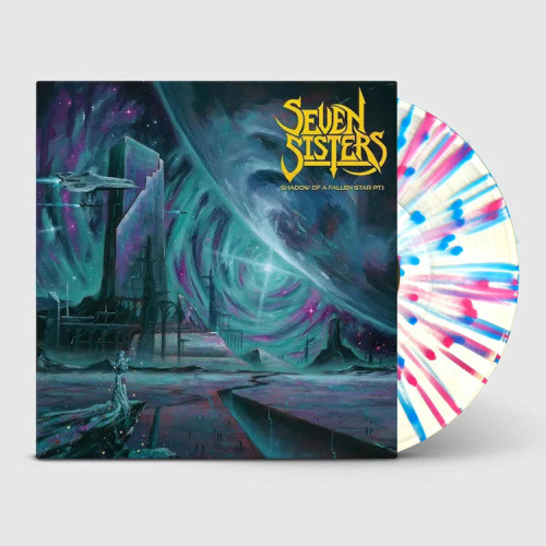 SHADOW OF A FALLING STAR PT 1 ( BLUE & PINK SPLATTER ON CLEAR VINYL)