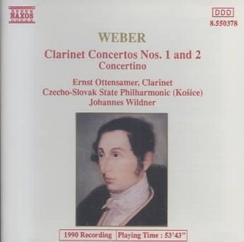 Weber: Clarinet Concertos no 1 & 2, Concertino / Ottensamer by C. M. Von Weber