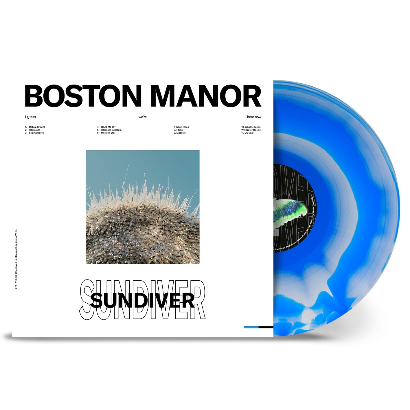 Boston Manor Sundiver (Vinyl LP) 12" Album Coloured Vinyl (Limited Edition)