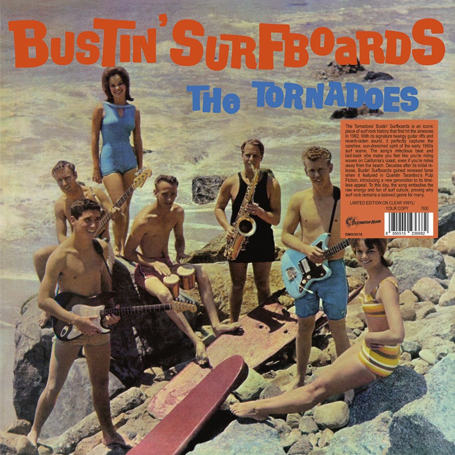 The Tornadoes Burstin' Surfboards (Vinyl LP) 12" Album