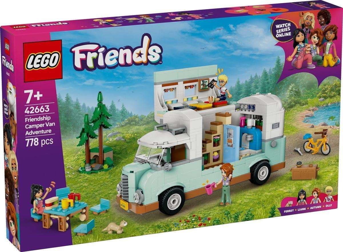 Gadget - Lego: 42663 - Lego Friends - Avventura Sul Camper Dell'Amicizia Lego