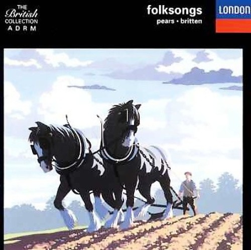 Britten - Folksongs - Peter Pears (tenor) and Benjamin Britten (composer &