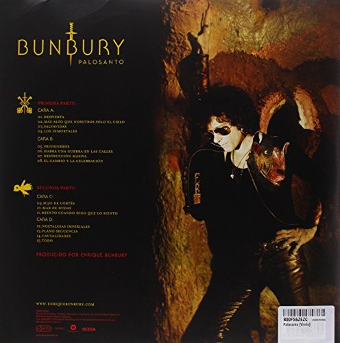 Palosanto- Vinilo by BUNBURY,ENRIQUE