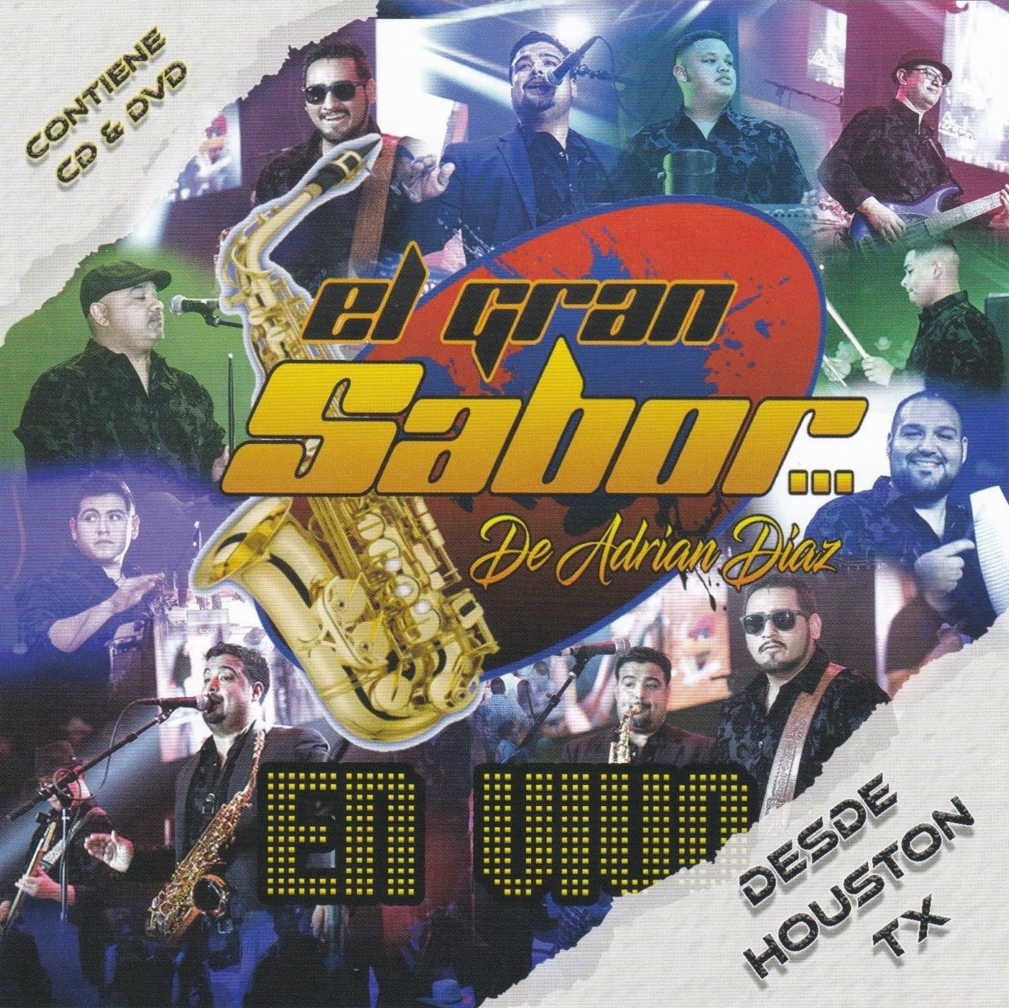 El Gran Sabor De Adrian Diaz En Vivo Desde Houston (CD)
