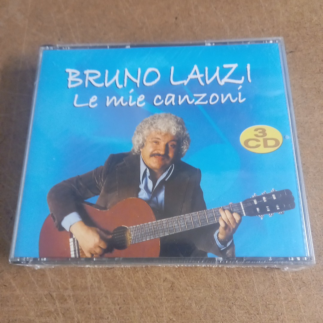 Bruno Lauzi    ( Le Mie Canzoni) Box 3 CD Nuovo Sigillato
