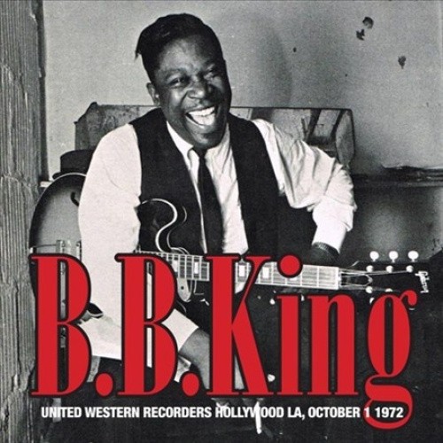 United Western Recorders, Hollywood, October 1, 1972 by B.B. King