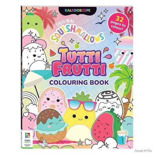Kaleidoscope Squishmallows Colouring Book Oh So Sweet (Kaleidoscope Colouring)