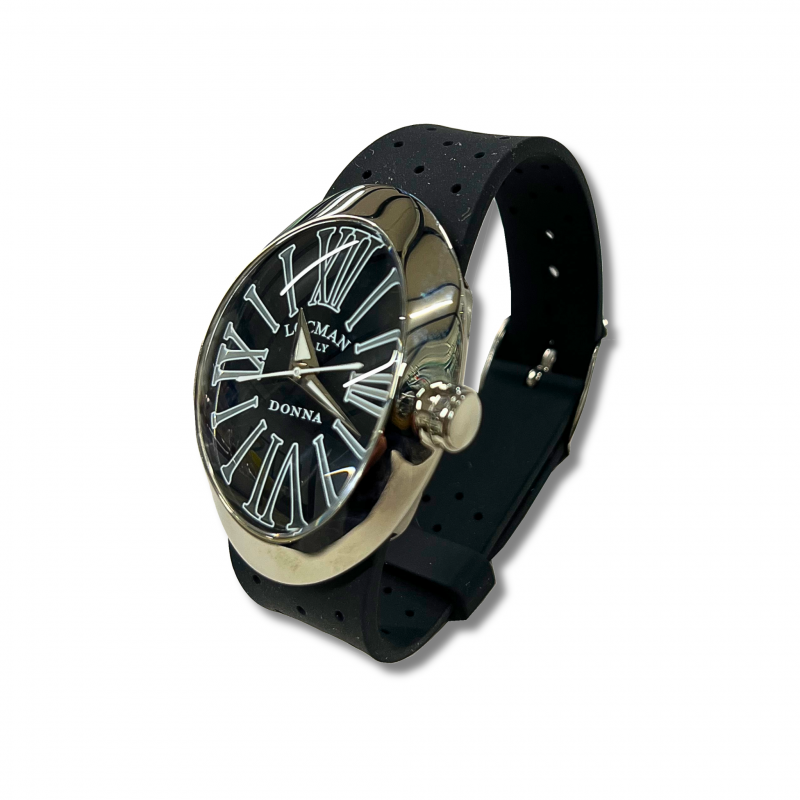 Locman Orologio Donna 041000BKGYAGSIK OVALE ACCIAIO SOLO TEMPO 34MM
