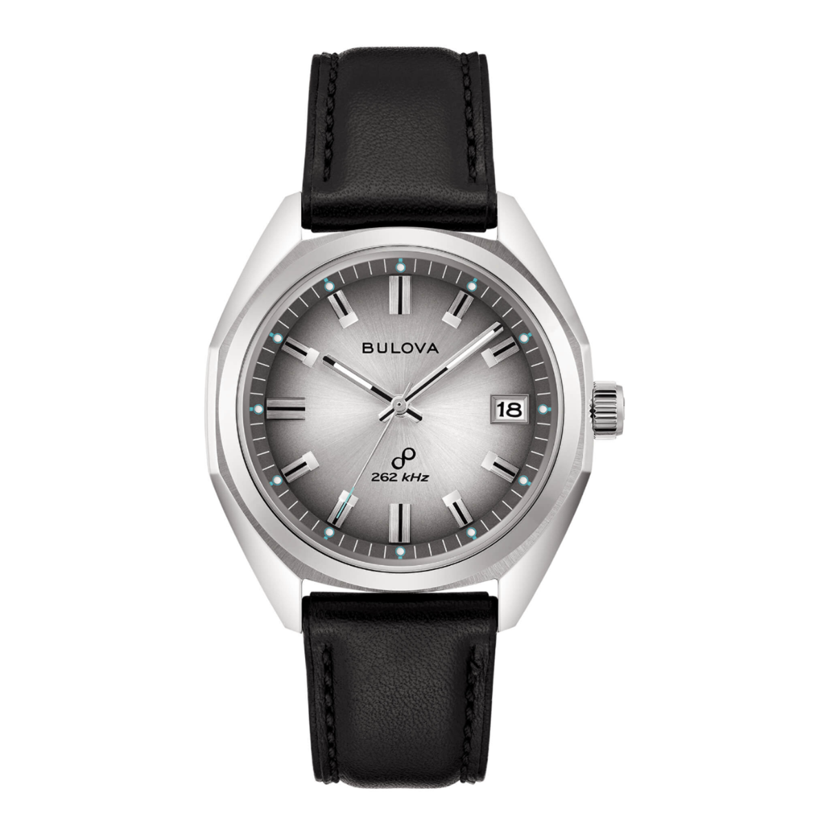 Bulova Orologio Jet Star Quarzo High precision 262 kHz Silver 96B414