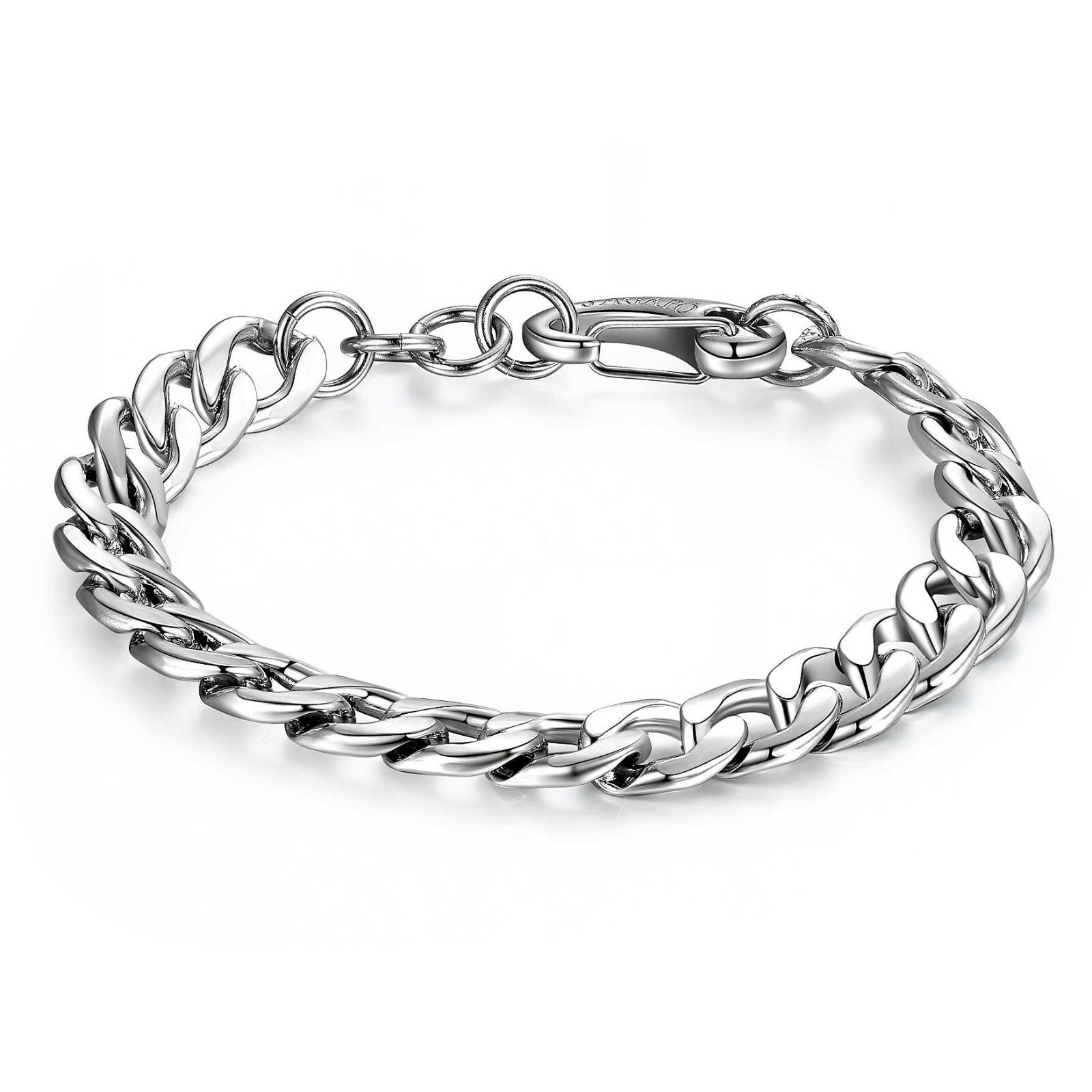 Sagapo Bracciale Uomo Acciaio Catena Sagapò SRP26 S’agapo