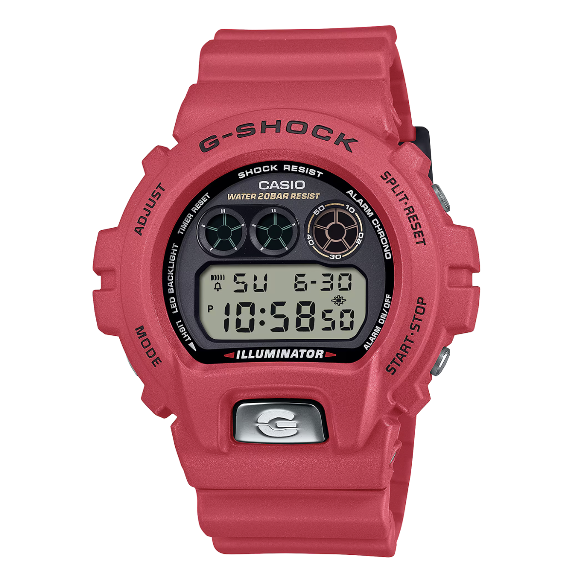Casio Orologio G-SHOCK 6900 Rosso 30° anniversario DW-6900TR-4
