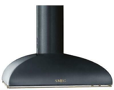 SMEG COLONIALE KS89AOE ANTRACITE CAPPA A PARETE 90 CM 3 VELOCITà CLASSE A